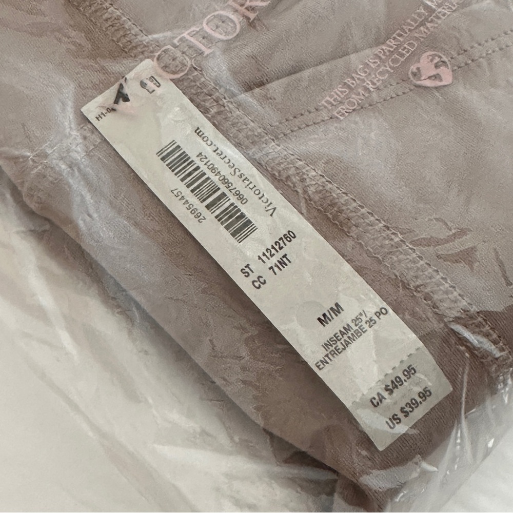 New Victoria's Secret VSX Essential High Rise Pocket Leggings Medium - Picture 2 of 5